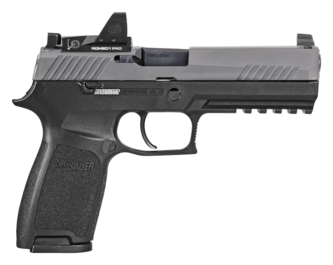 Sig Sauer P320 RXP Full-Size Semi-Auto Pistol with Romeo1 Pro Optic ...